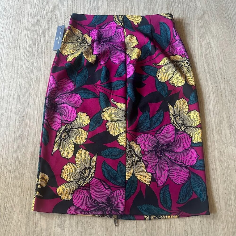 Worthington Floral Pencil Skirt